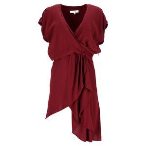 Iro Tralor Sheath Dress In Burgundy Viscose